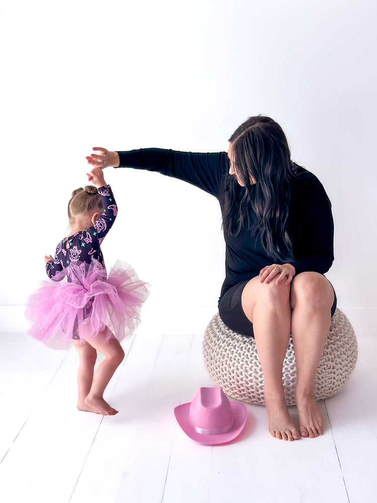 Neon Cowgirl Bamboo Tutu Dress