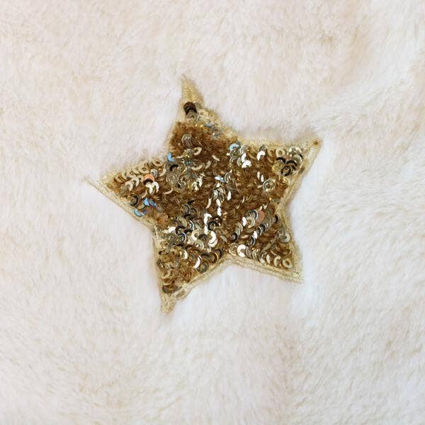 White Star Furry Vest