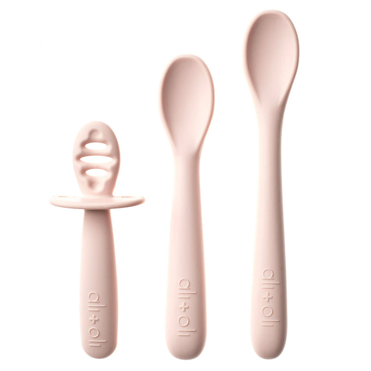 Multi Stage Spoon Set for Baby Pink