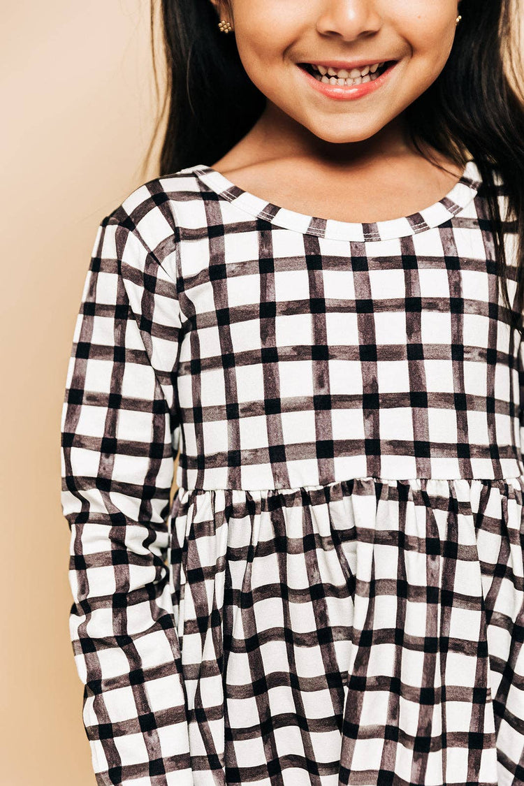 Plaid Twirl Dress