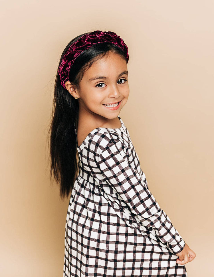Plaid Twirl Dress
