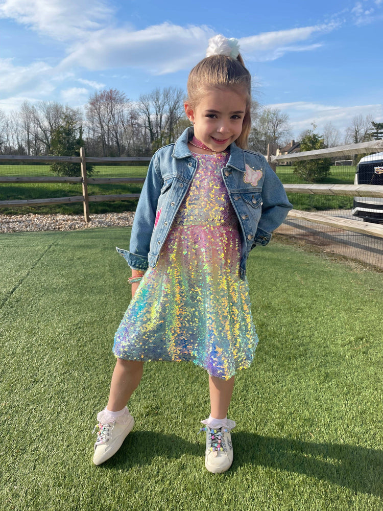 Ombre Sequin Dress