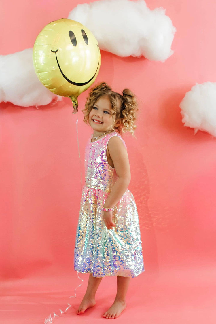 Ombre Sequin Dress