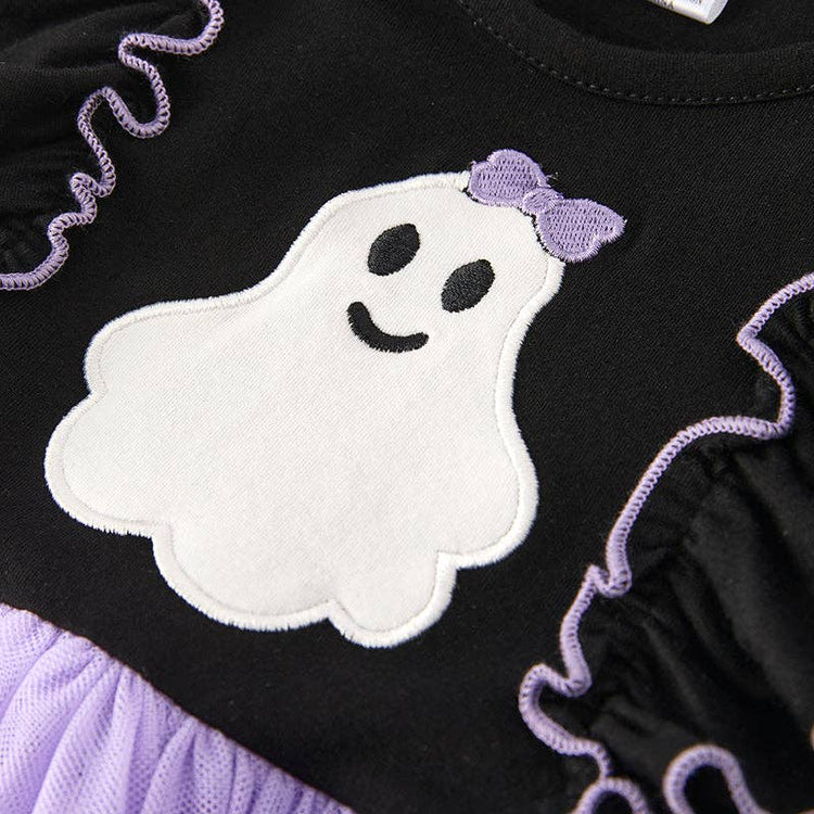 Purple Ghost Tutu Dress