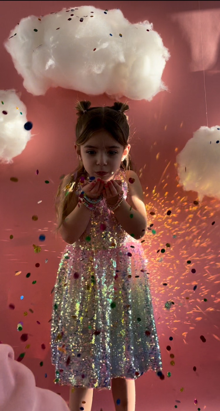 Ombre Sequin Dress