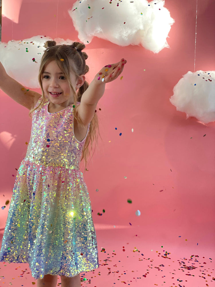 Ombre Sequin Dress