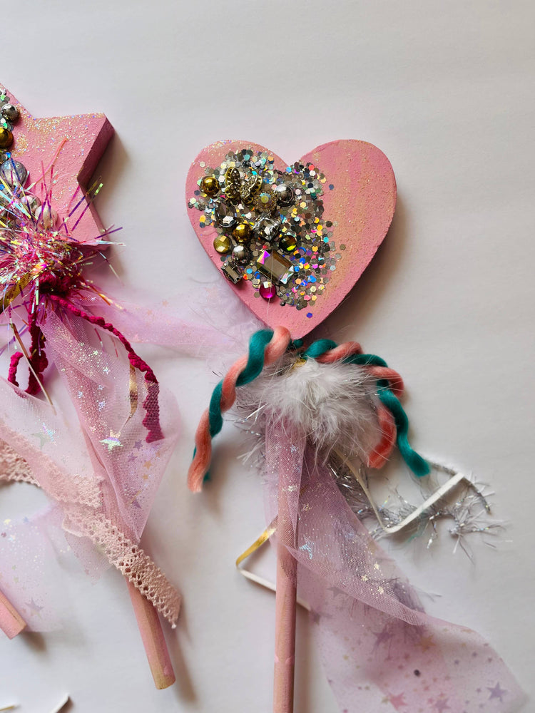 Star Bejeweled wand dress up make believe play