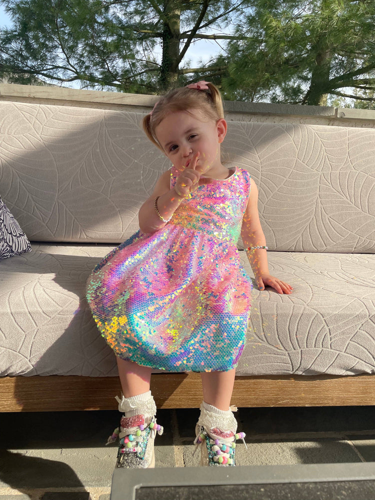 Ombre Sequin Dress