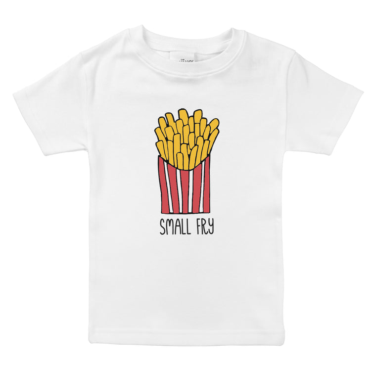 Small Fry French Fries Organic Toddler Shirt