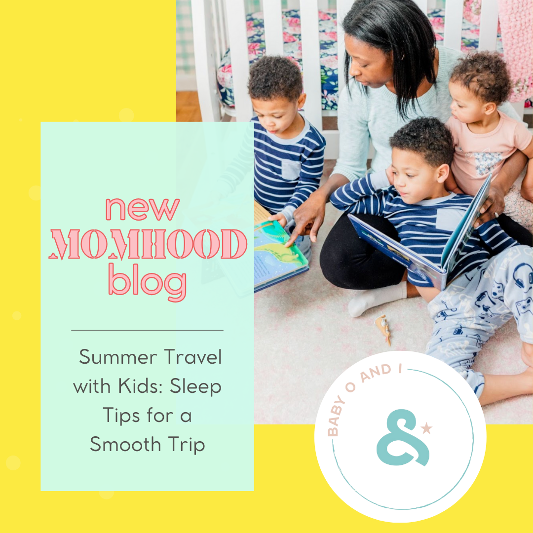 Guest Momhood Blogger Jensine shares: Sleep Tips for a Smooth Summer Trip with Kids