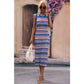 Blue Grotto Midi Dress