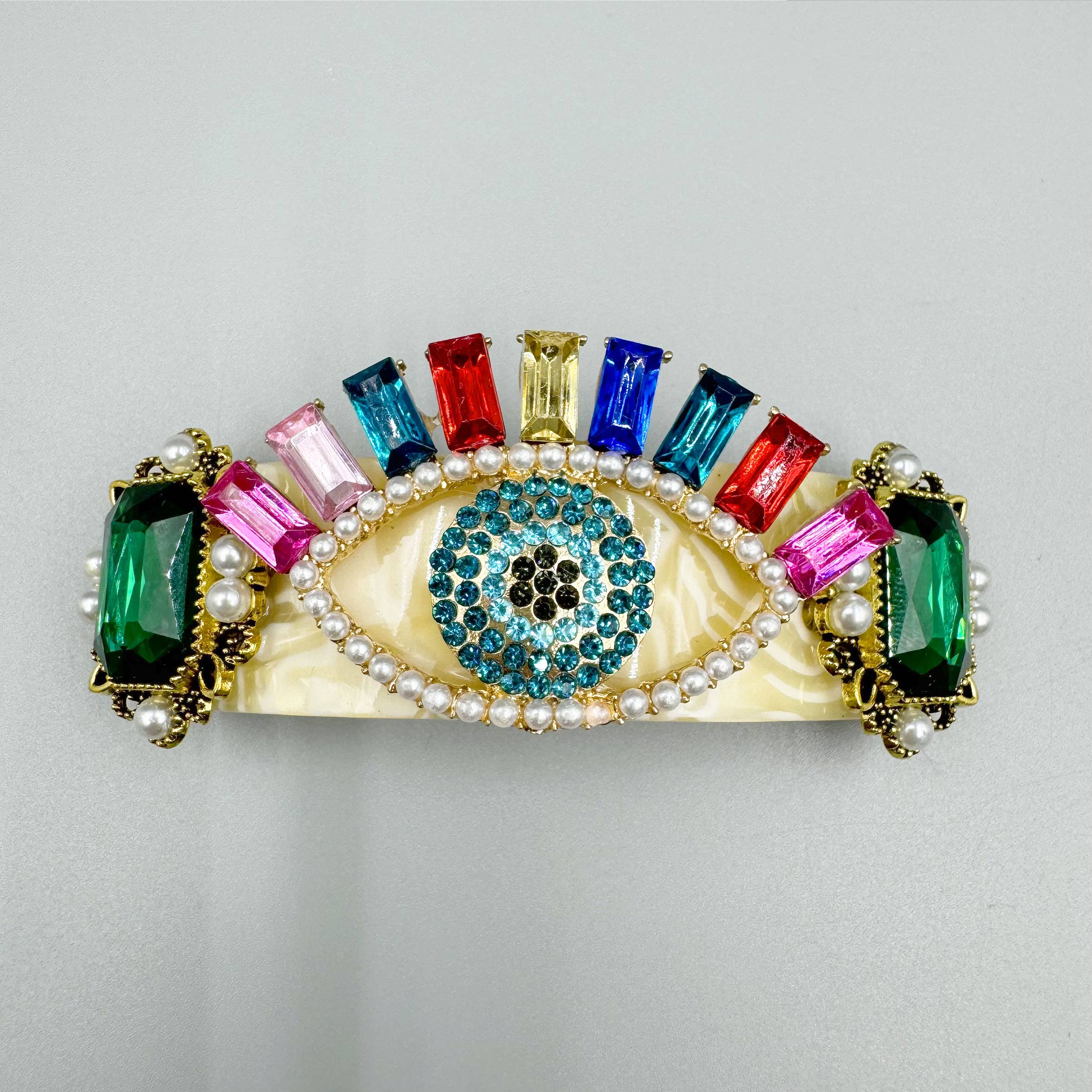 Evil Eye Frenchbarrette