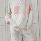 Quilted Pastel Hoodie