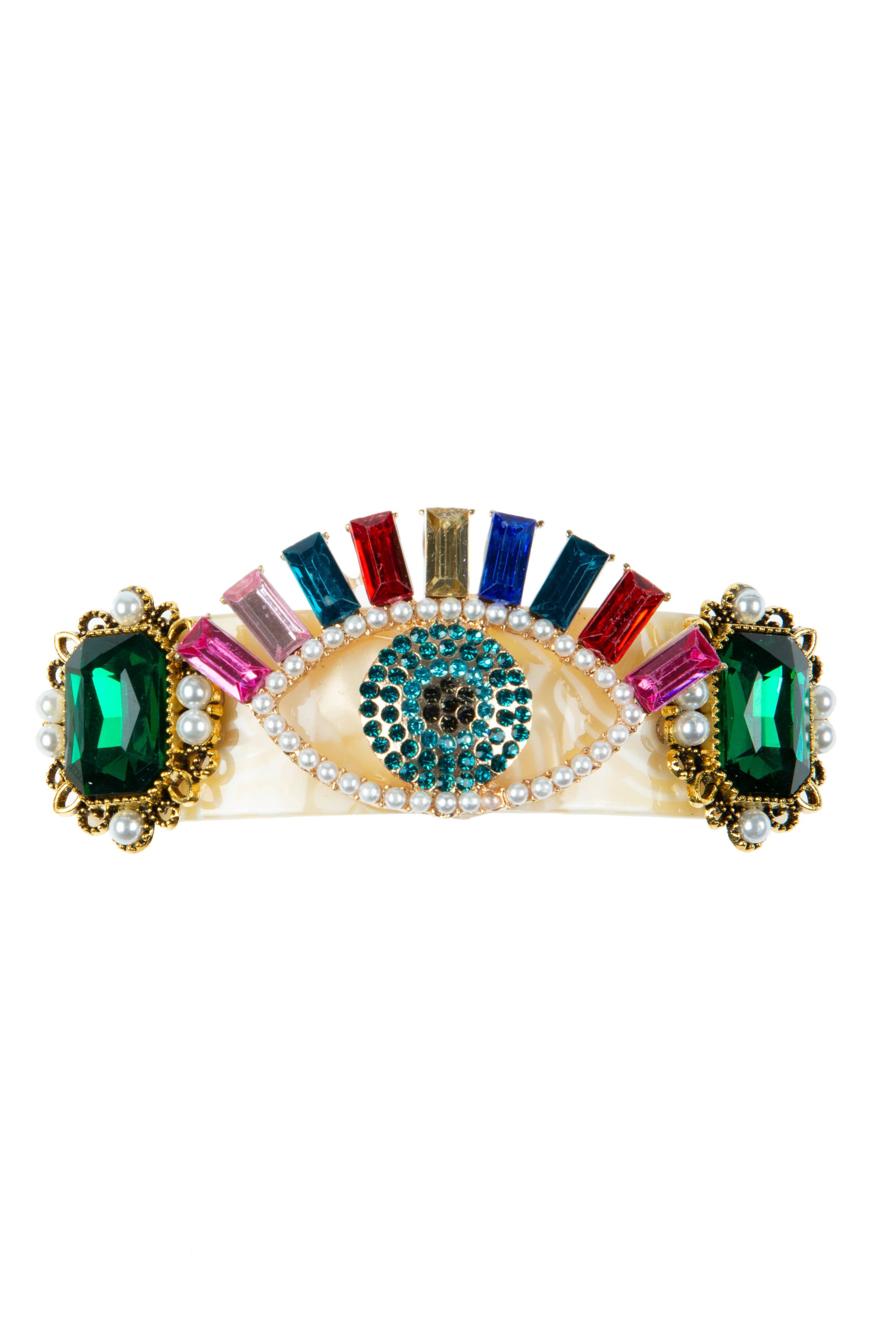 Evil Eye Frenchbarrette