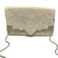 Wifey Floral Beaded EnvelopeClutch