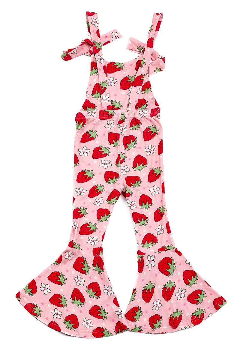 Strawberry Girl Romper