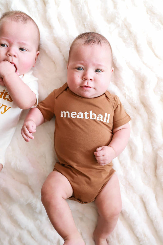 Meatball Baby Onesie
