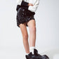 Big Sequin Mini Skirt