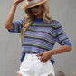 Rainbow Knit Top