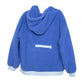 Blue Two-Toned Sherpa Fleece Wholesale Pullover