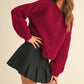 Cranberry Cardigan