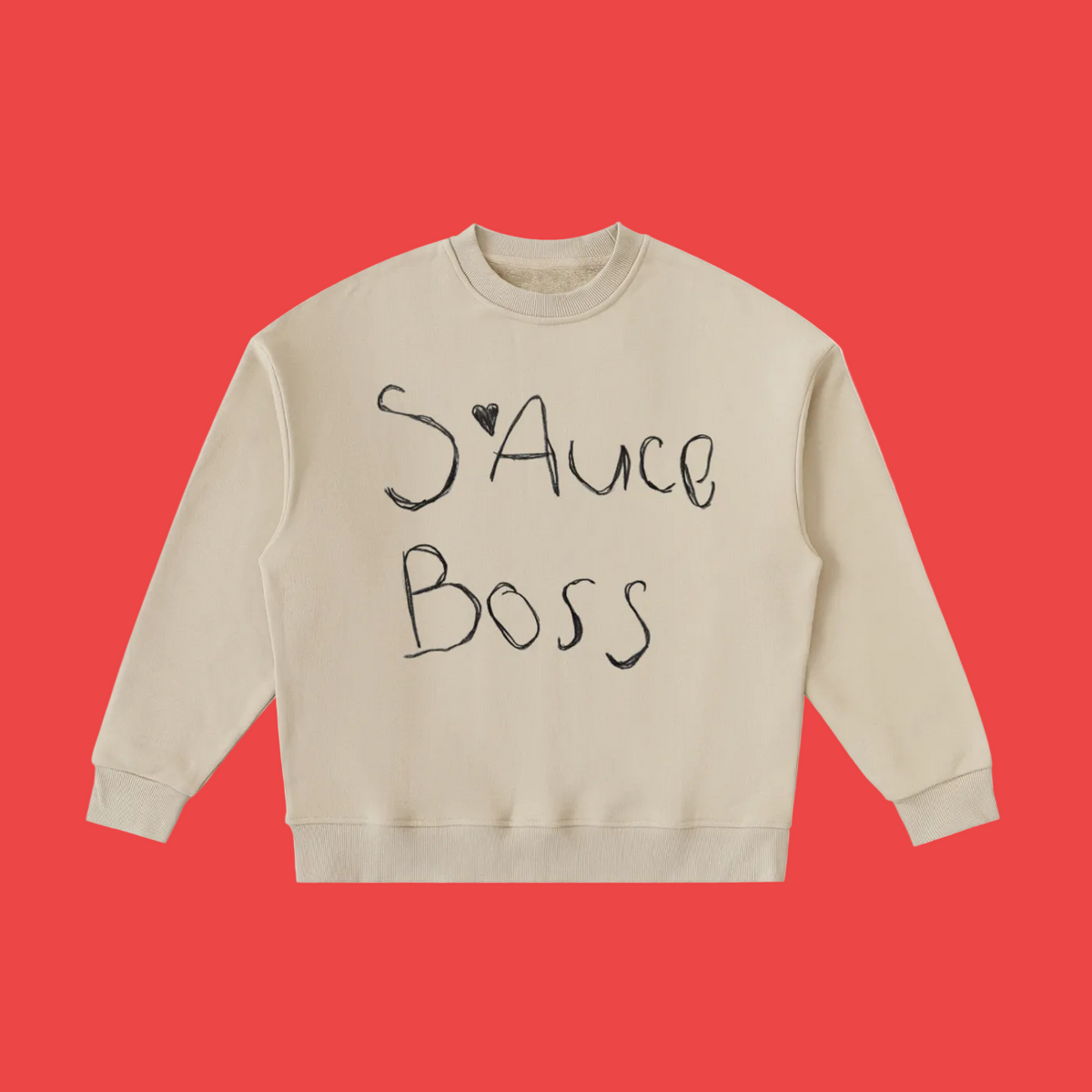 Sauce Boss Essential Fleece Kids' Crewneck Sweatshirt