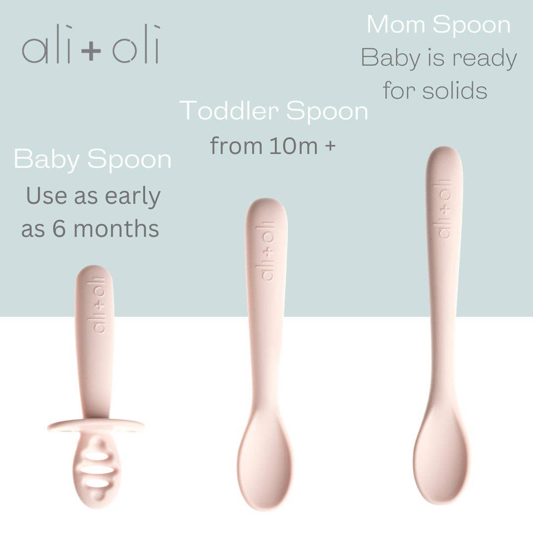 Multi Stage Spoon Set for Baby Pink