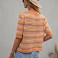 Rainbow Knit Top