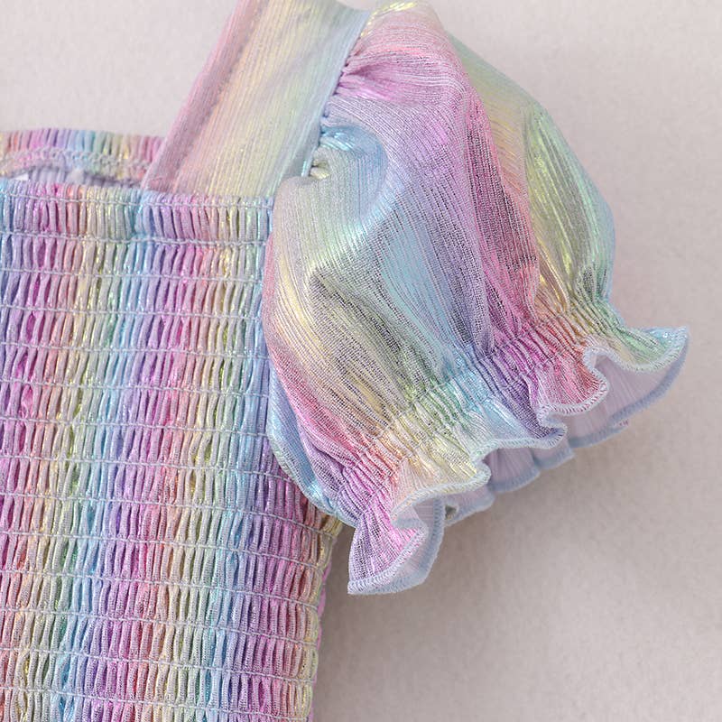 Girls Rainbow Dress