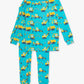 SoftSnooze™ Kids Bamboo Viscose Under Construction Long Sleeve Pajama Set