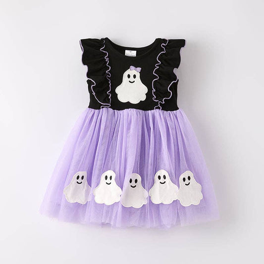 Purple Ghost Tutu  Dress