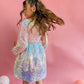 Ombre Sequin Party Dress