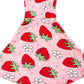 Strawberry Girl Romper