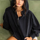 Oversize Washed Pullover Hoodie