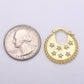 Big Statement Gold Earrings
