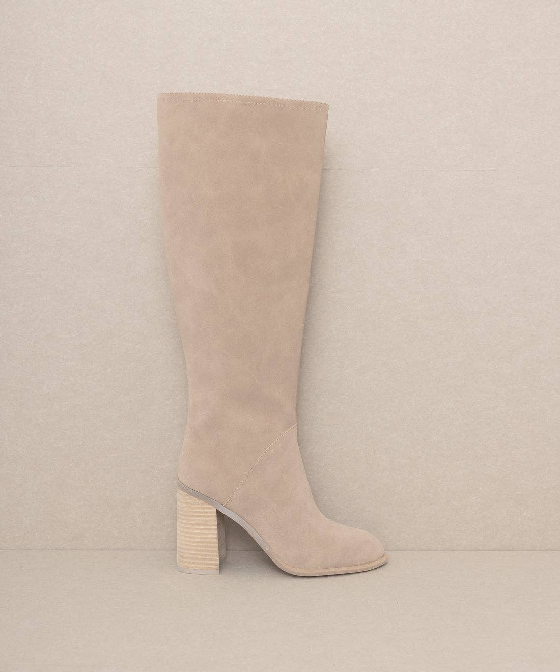 The Cedar Knee High Block Heel Boot