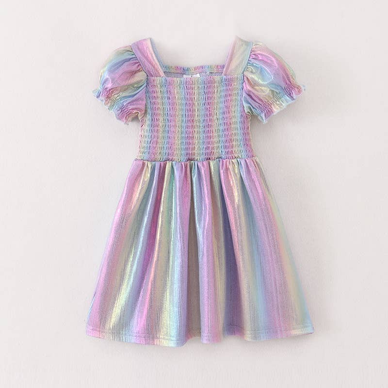 Girls Rainbow Dress