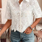 Eyelet Crop