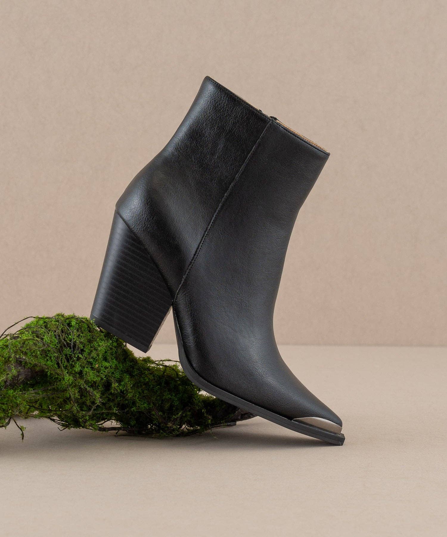 The Frankie Black Bootie