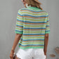 Rainbow Knit Top