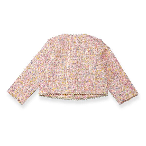 Little Lady Multi-Color Tweed Jacket