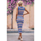 Blue Grotto Midi Dress