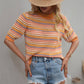 Rainbow Knit Top
