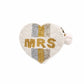 MRS HEART Beaded Coin Purse