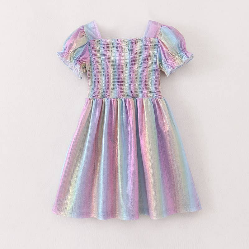 Girls Rainbow Dress