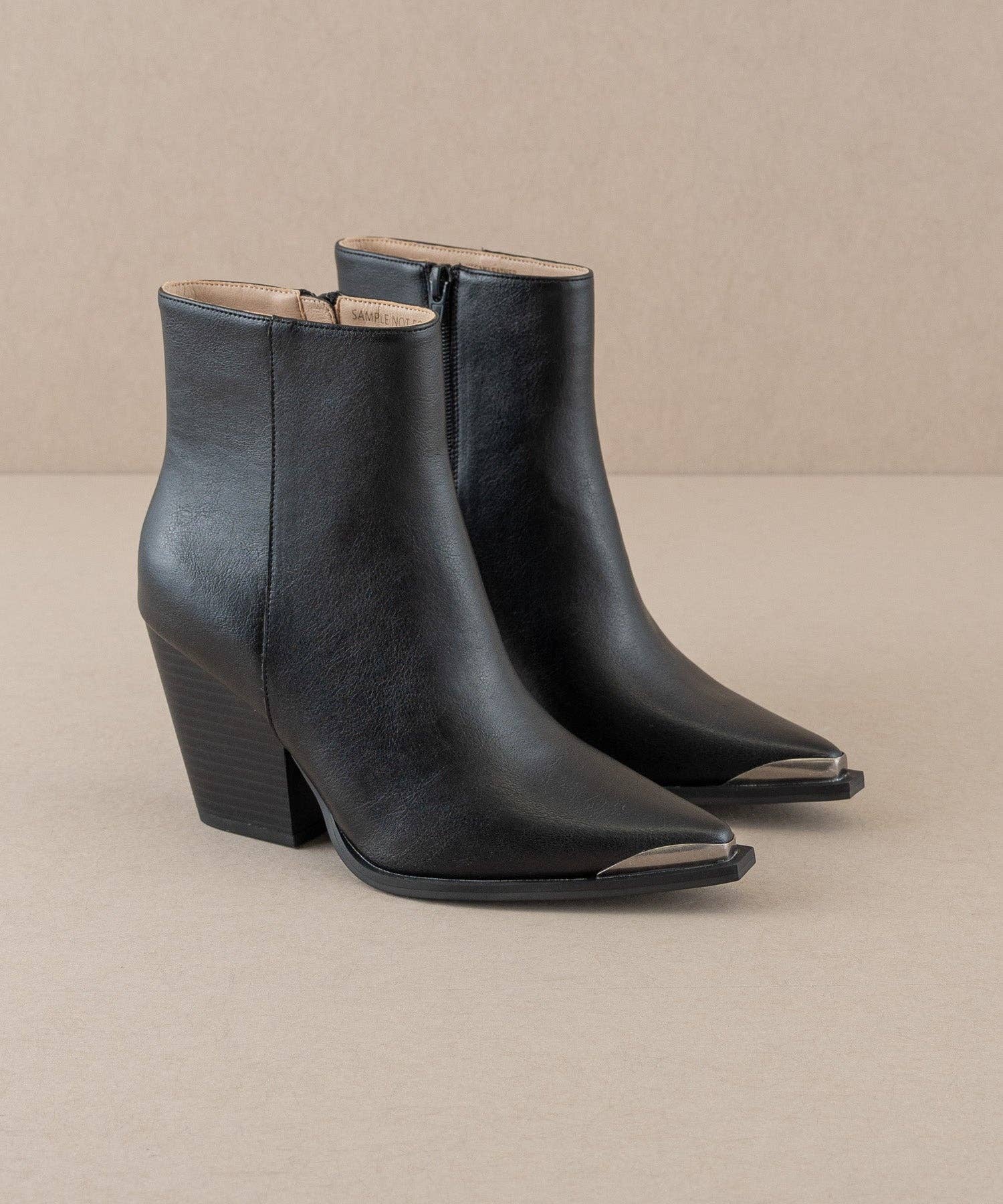 The Frankie Black Bootie