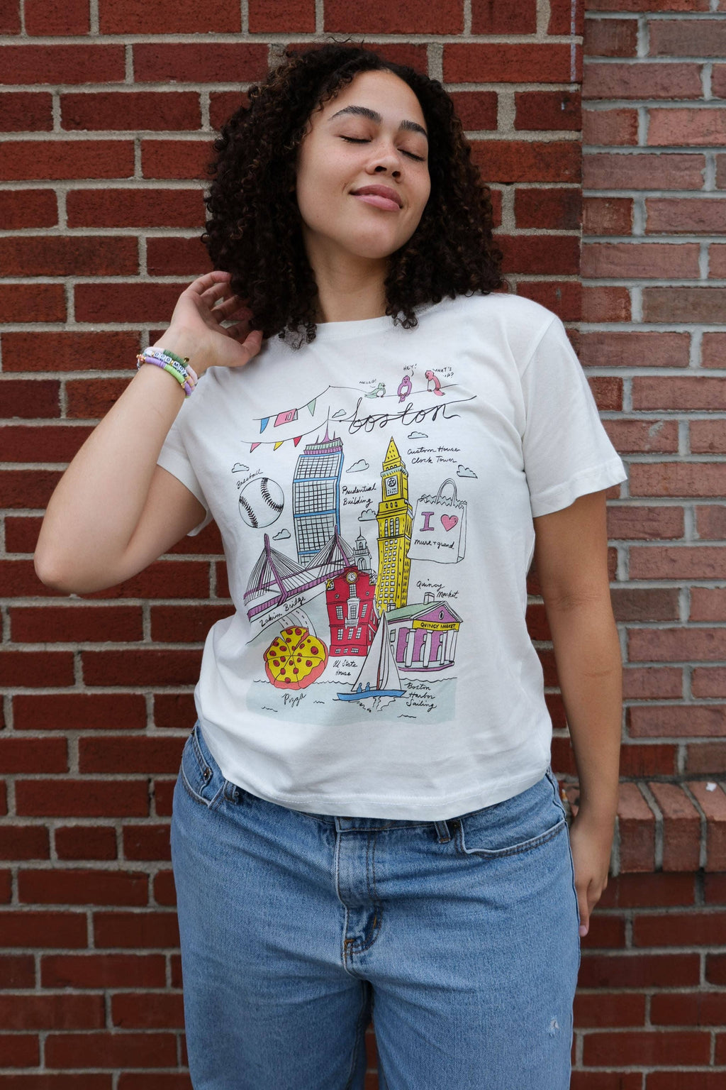 Boston Illustration Tshirt