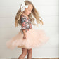 Fall Floral Tulle Dress