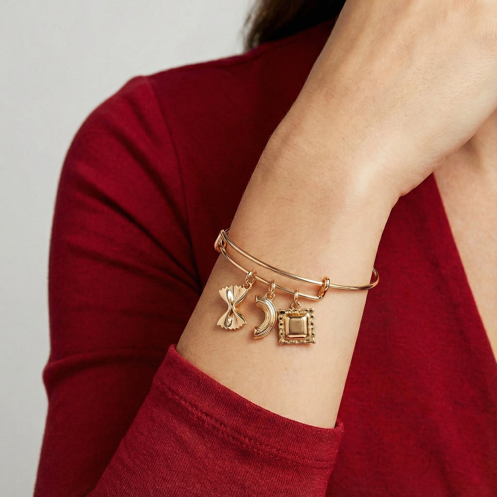 Alex + Ani - Pasta Multi Charm Bangle