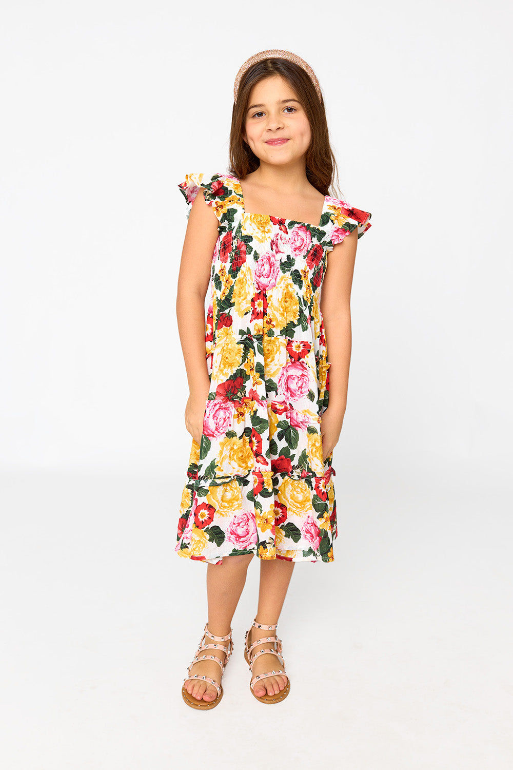 Nori Girl's Dress - Vanity